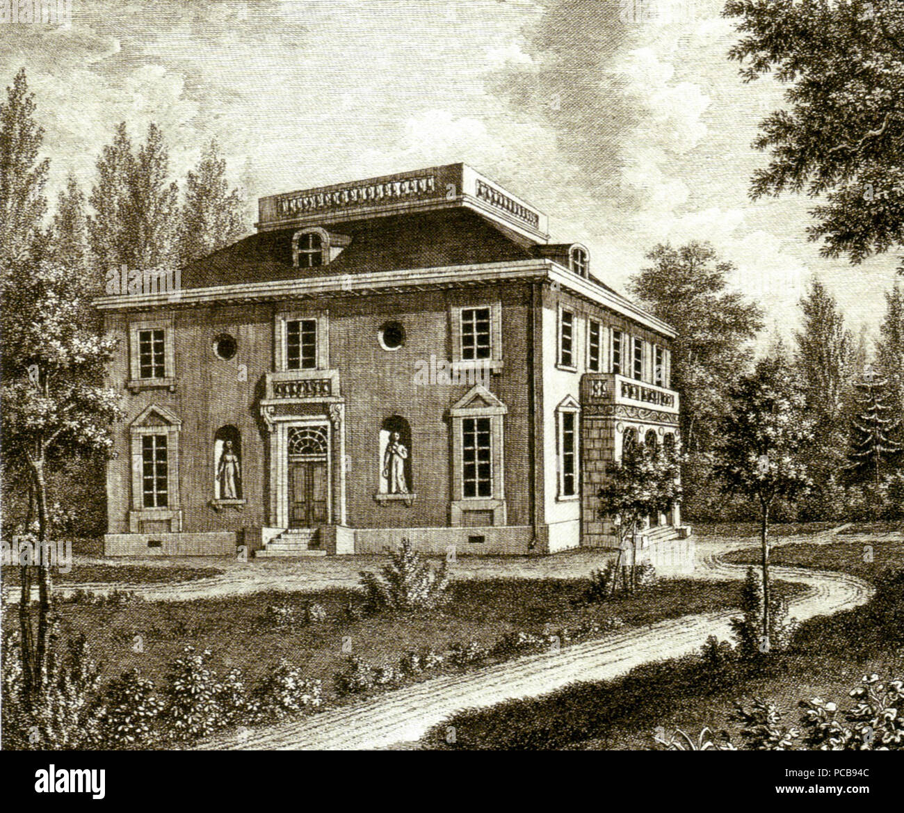 24 HamburgHammerlandstrLandhaus Bödecker Stock Photo Alamy