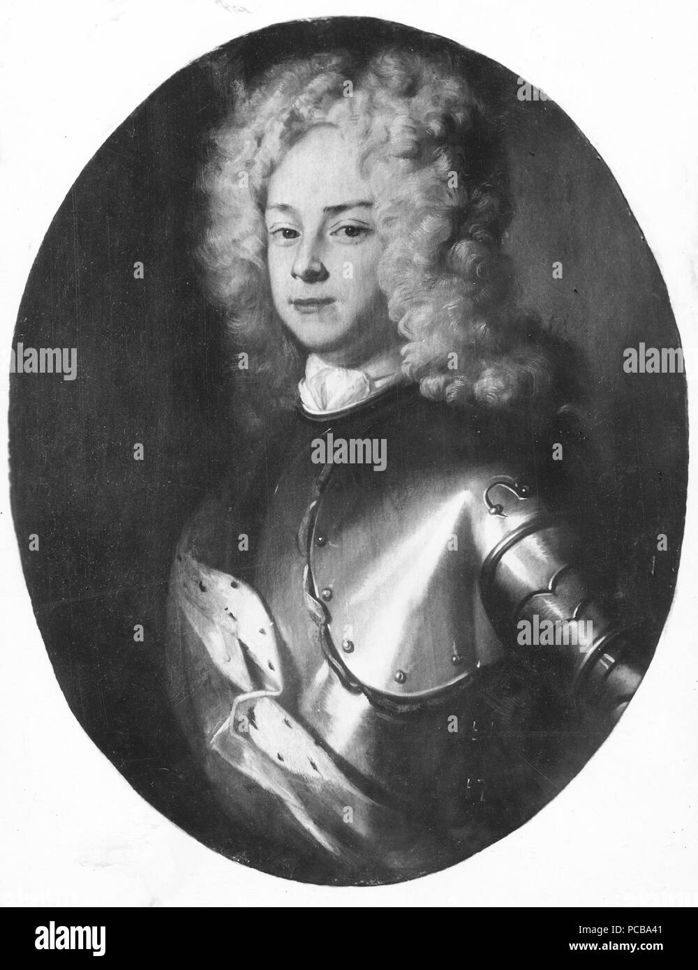 49 Johan Vilhelm, 1677-1707, hertig av Sachsen-Gotha (David von Krafft) - Nationalmuseum - 15557 Stock Photo