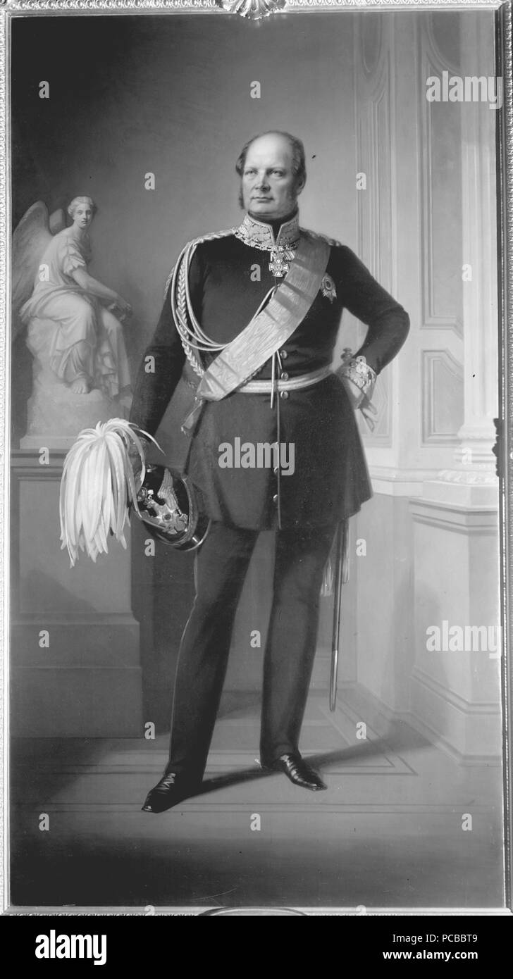 221 Fredrik Willhelm IV (1795-1861), konung av Preussen - Nationalmuseum - 177043 Stock Photo
