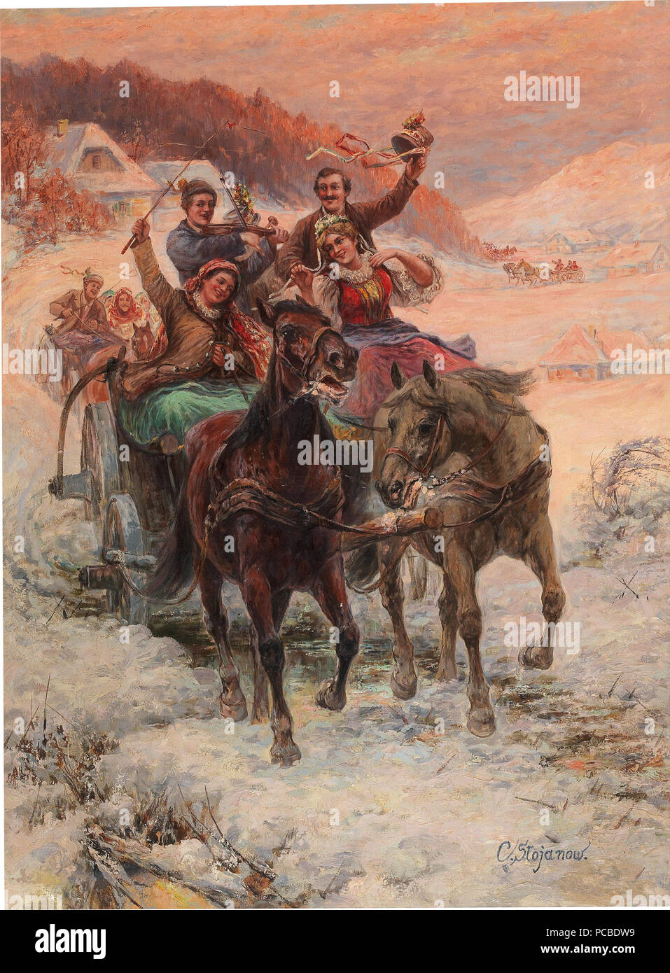 71 Pjotr C Stojanov Country Wedding Stock Photo 214152661 Alamy