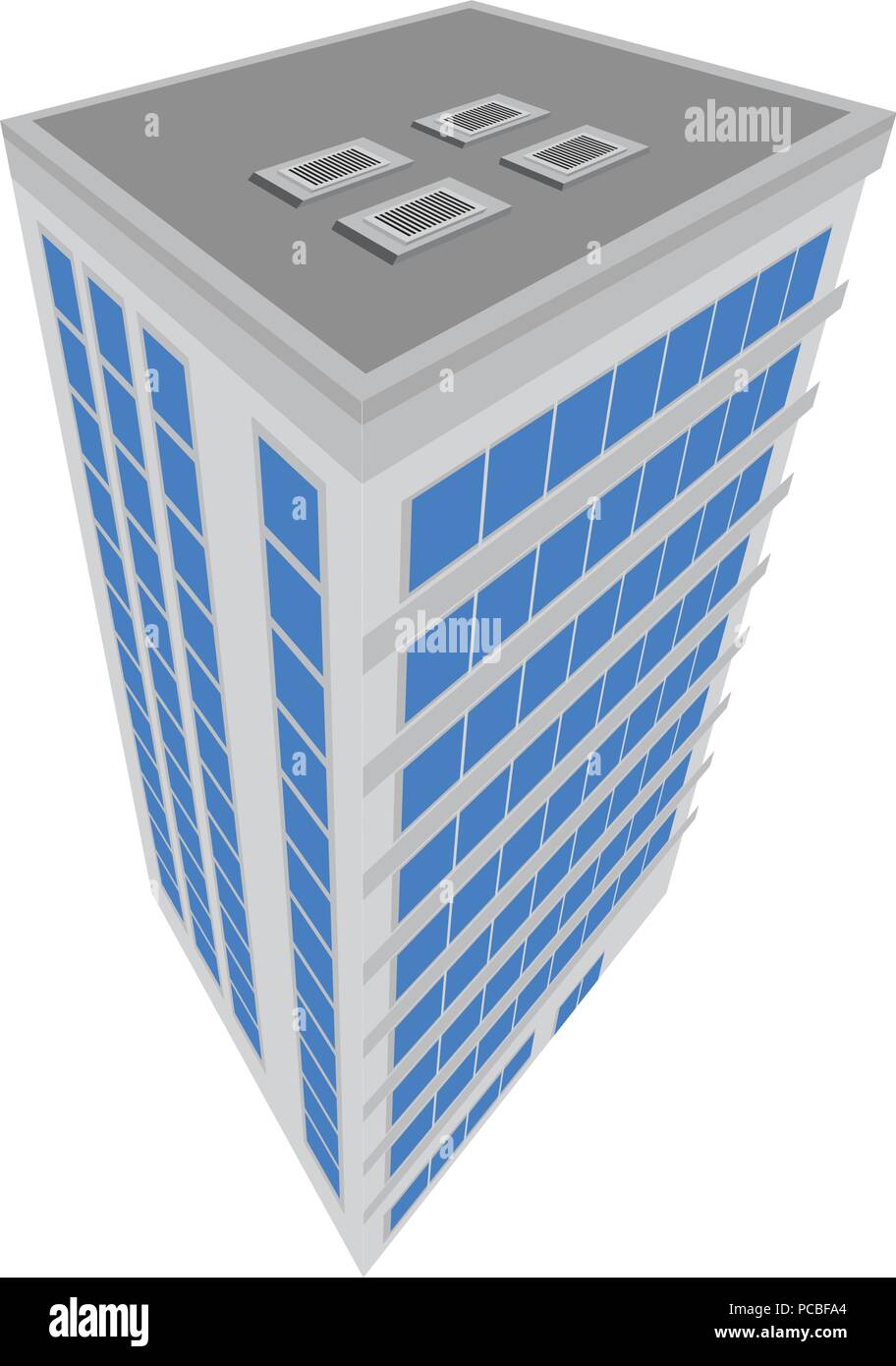 Isolated isometric apartment building icon Stock Vector Image & Art - Alamy