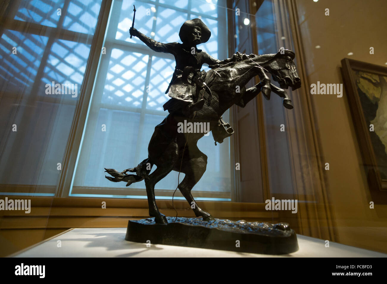 Frederic remington bronco hi-res stock photography and images - Alamy