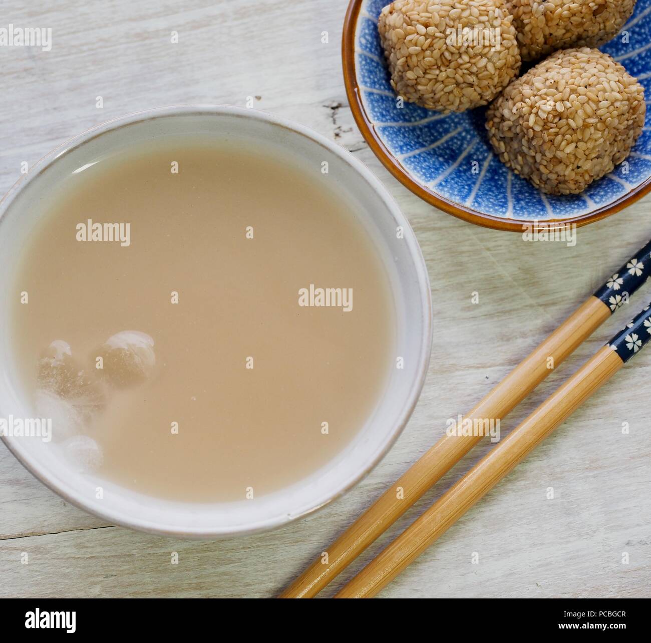 Korean traditional drink powder made of mixed grains Stock Photo Alamy