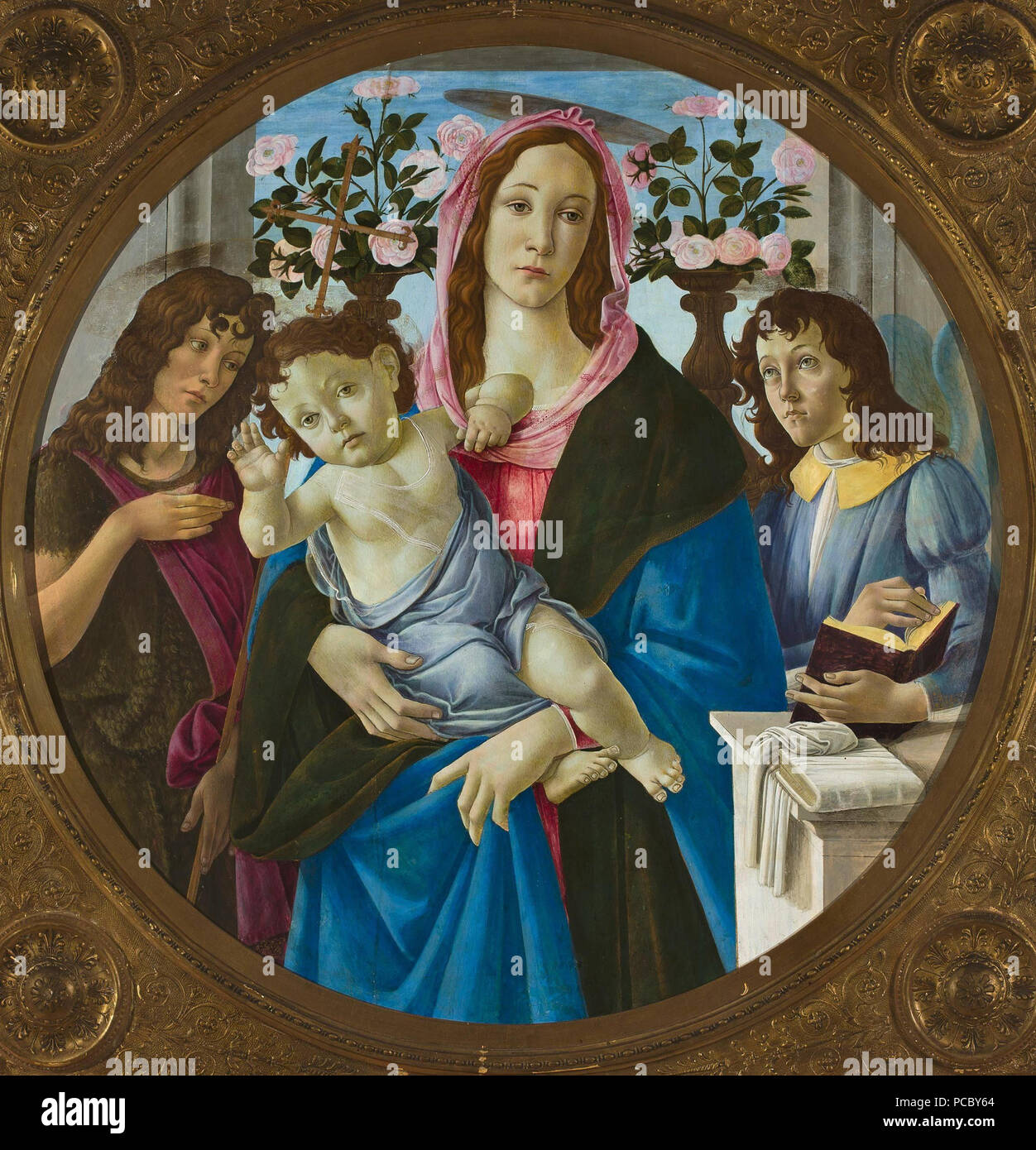 Sandro botticelli madonna hi-res stock photography and images - Alamy