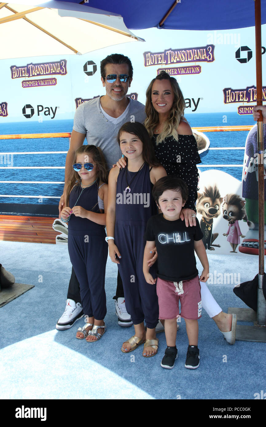 World premiere of 'Hotel Transylvania 3: Summer Vacation' held at the