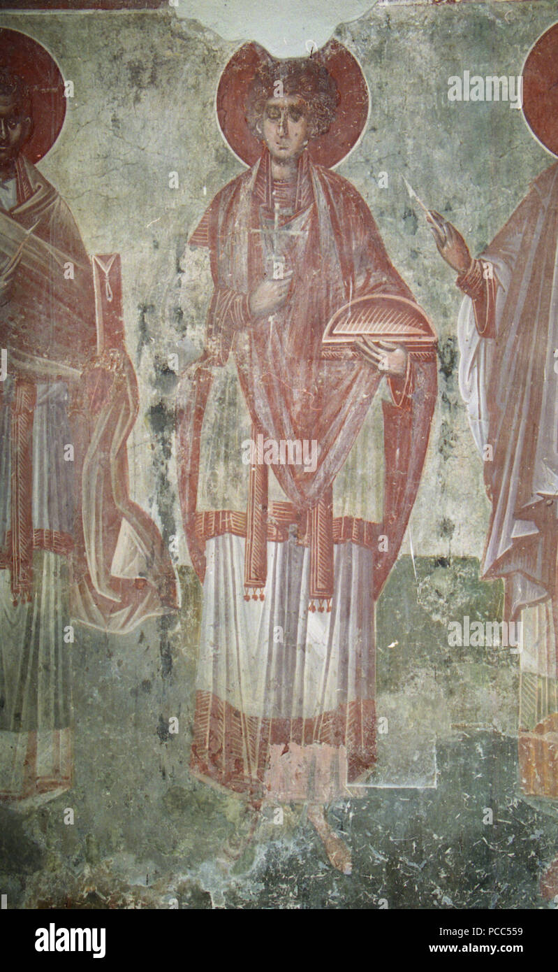 224 Frescos from St. Nikita Church in Banjani 0222 Stock Photo
