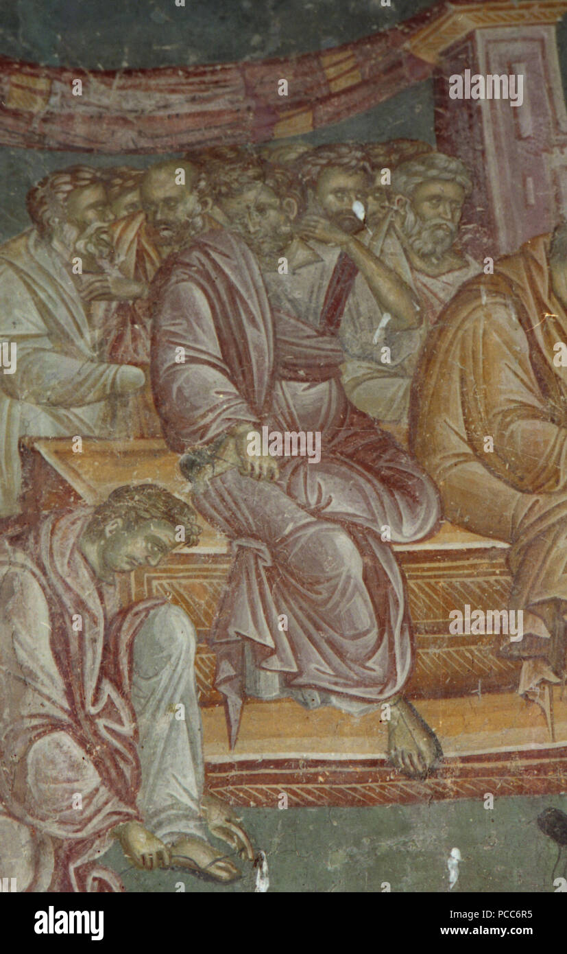 224 Frescos from St. Nikita Church in Banjani 0190 Stock Photo