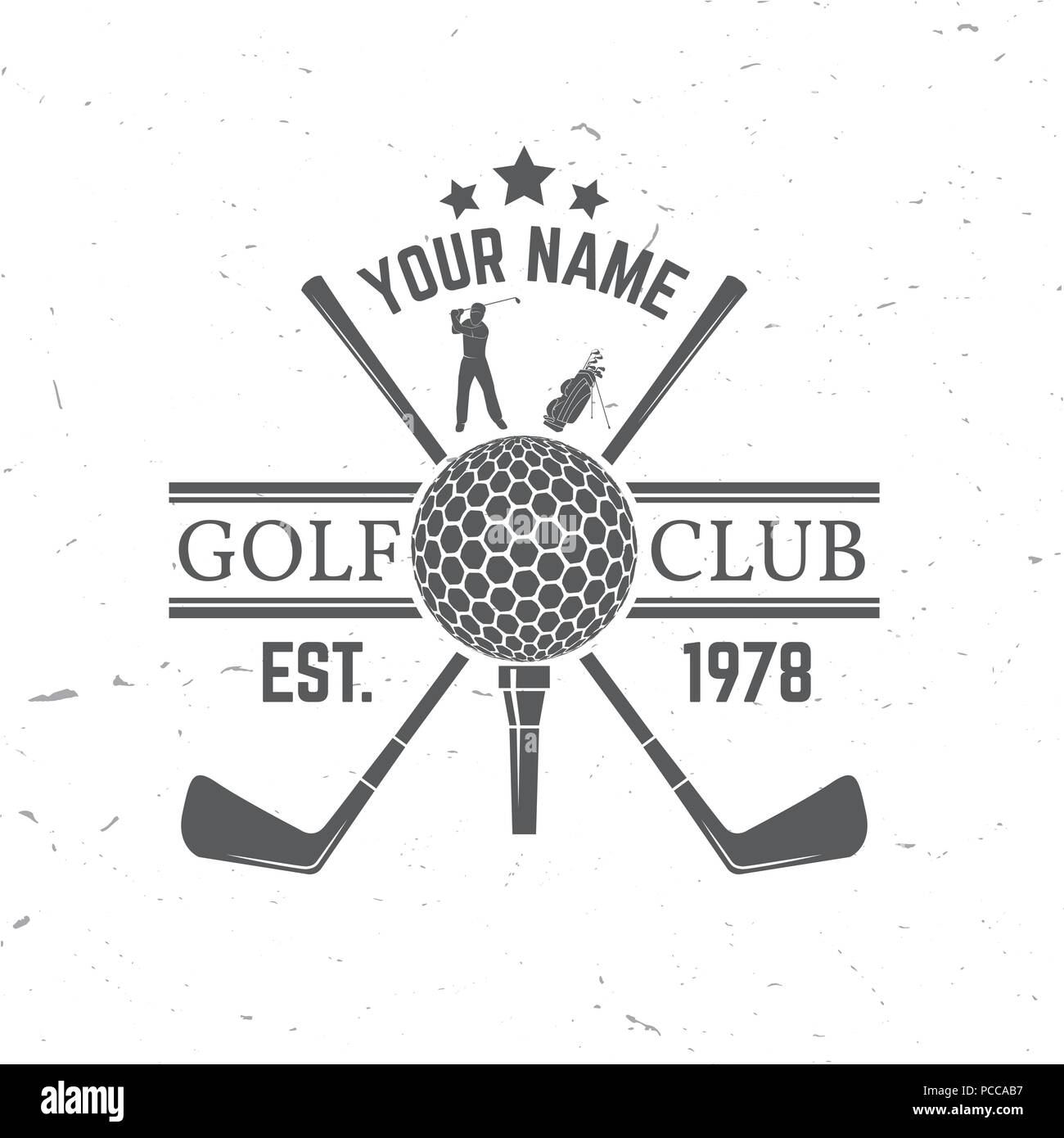 Golf ball and clubs linear icon. Thin line illustration. Golf equipment  contour symbol. Vector isolated outline drawing Stock Vector Image & Art -  Alamy