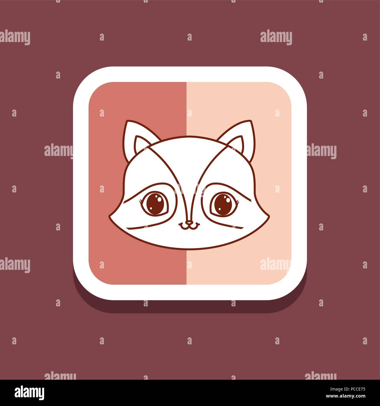 Nice square head Stock Vector Images - Alamy