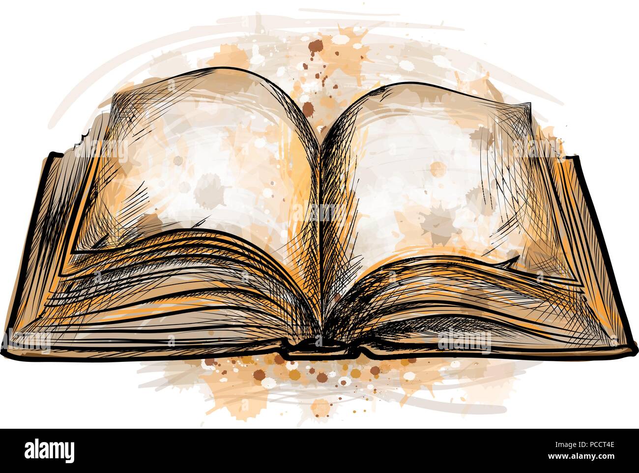 Book Drawings Stock Illustrations RoyaltyFree Vector Graphics  Clip Art   iStock