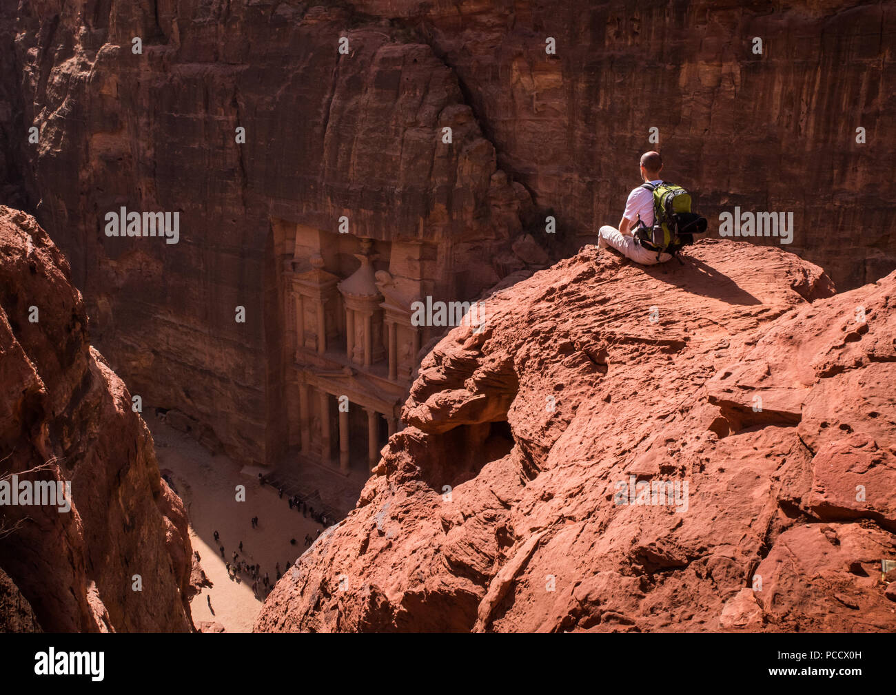 Jordan petra aerial hi-res stock photography and images - Alamy