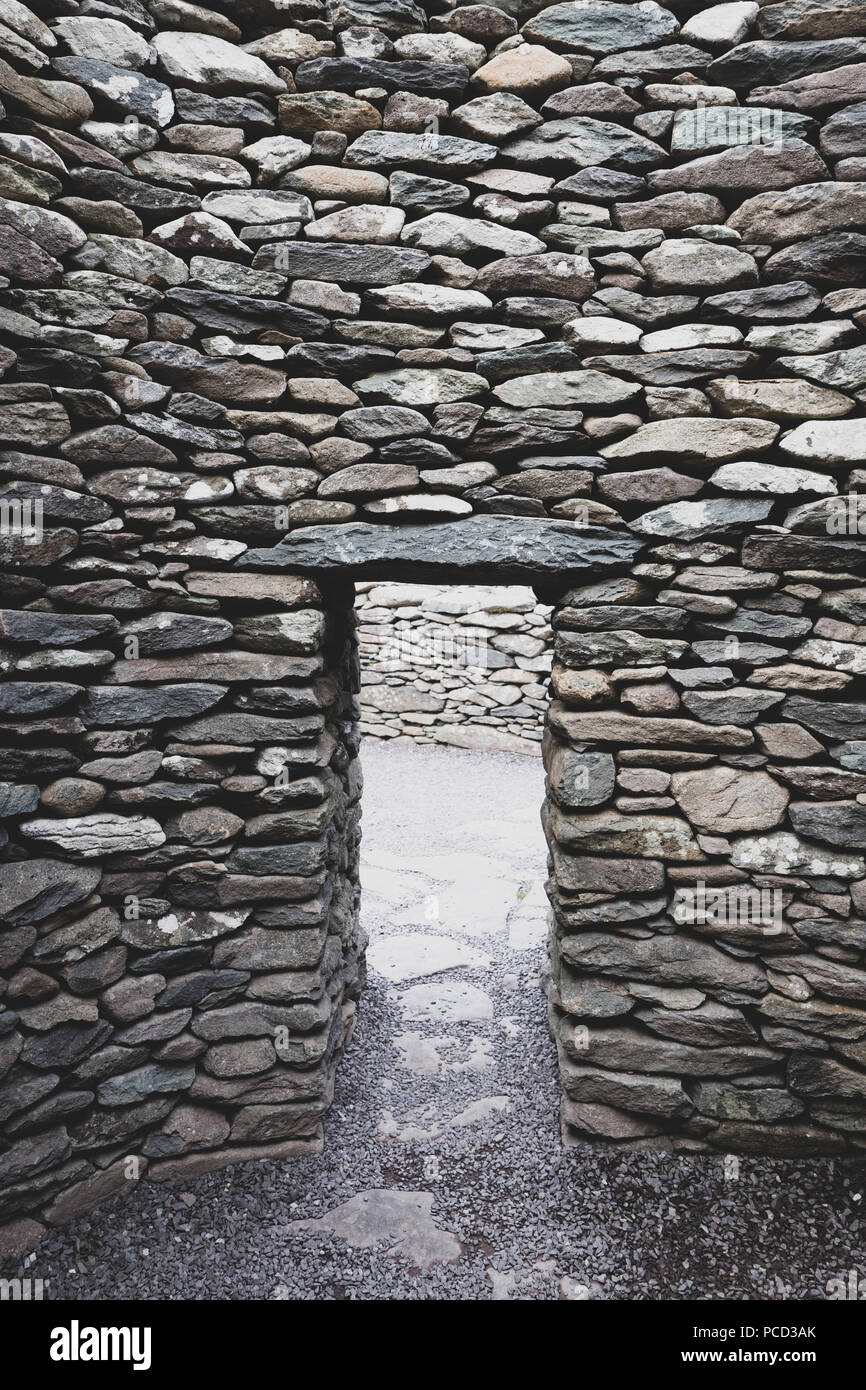 Stone wall texture Stock Photo