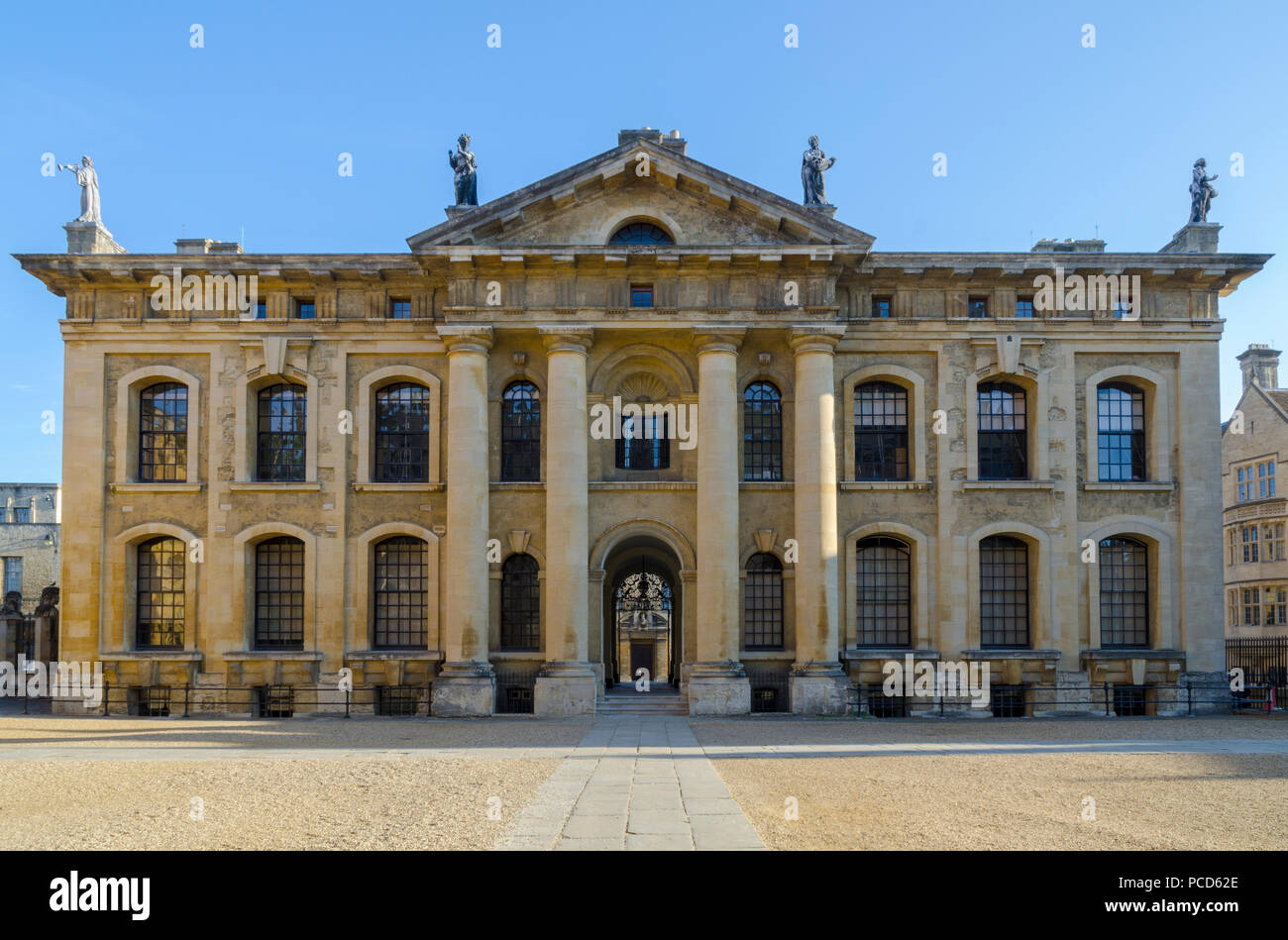 Clarendon Building, University of Oxford, Oxford, Oxfordshire, England, United Kingdom, Europe Stock Photo