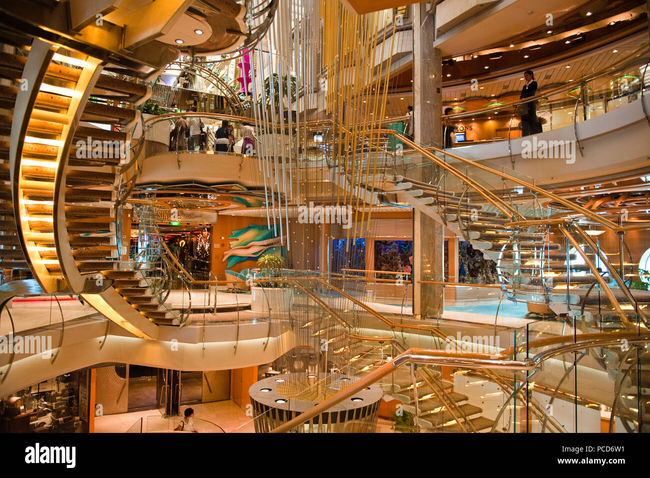 Royal caribbean inside hi-res stock photography and images - Alamy