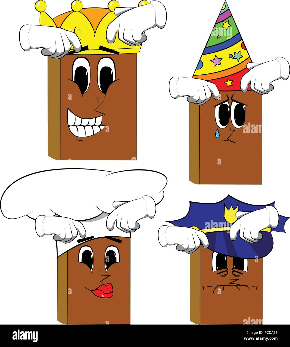 costume cartoon hands