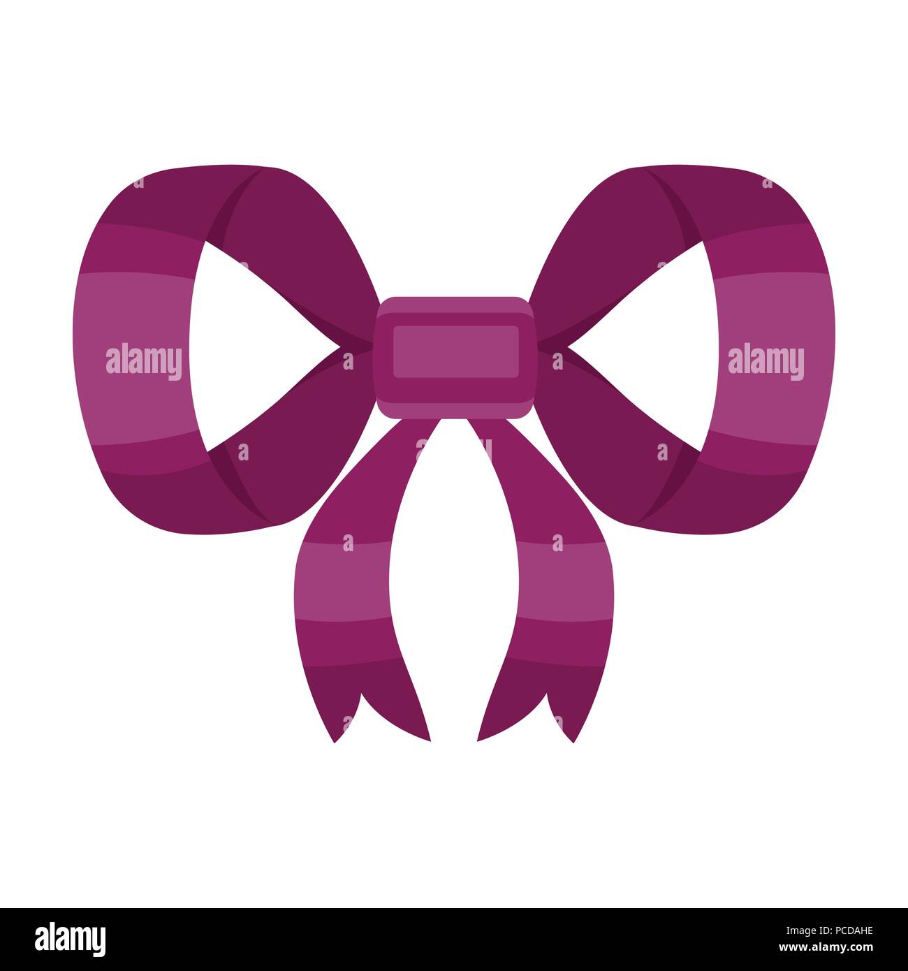 Knot Ribbon Decoration And Other Icon In Cartoon Style Textile