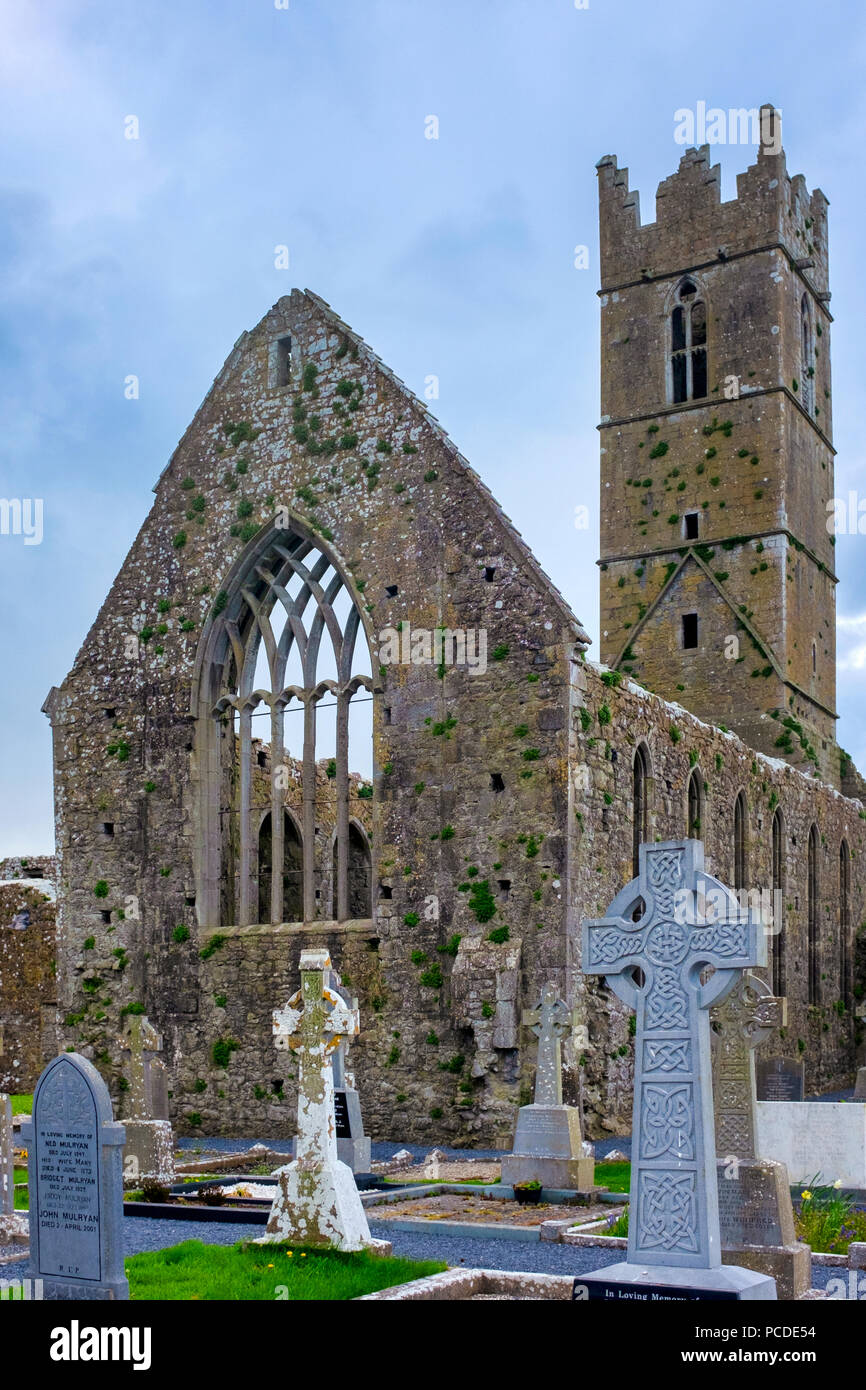 Claregalway abbey claregalway county galway hires stock photography