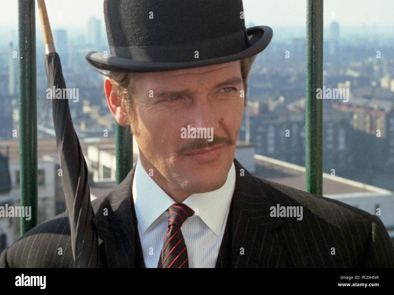 THE MAN WHO HAUNTED HIMSELF 1970 EMI Films production with Roger Moore Stock Photo