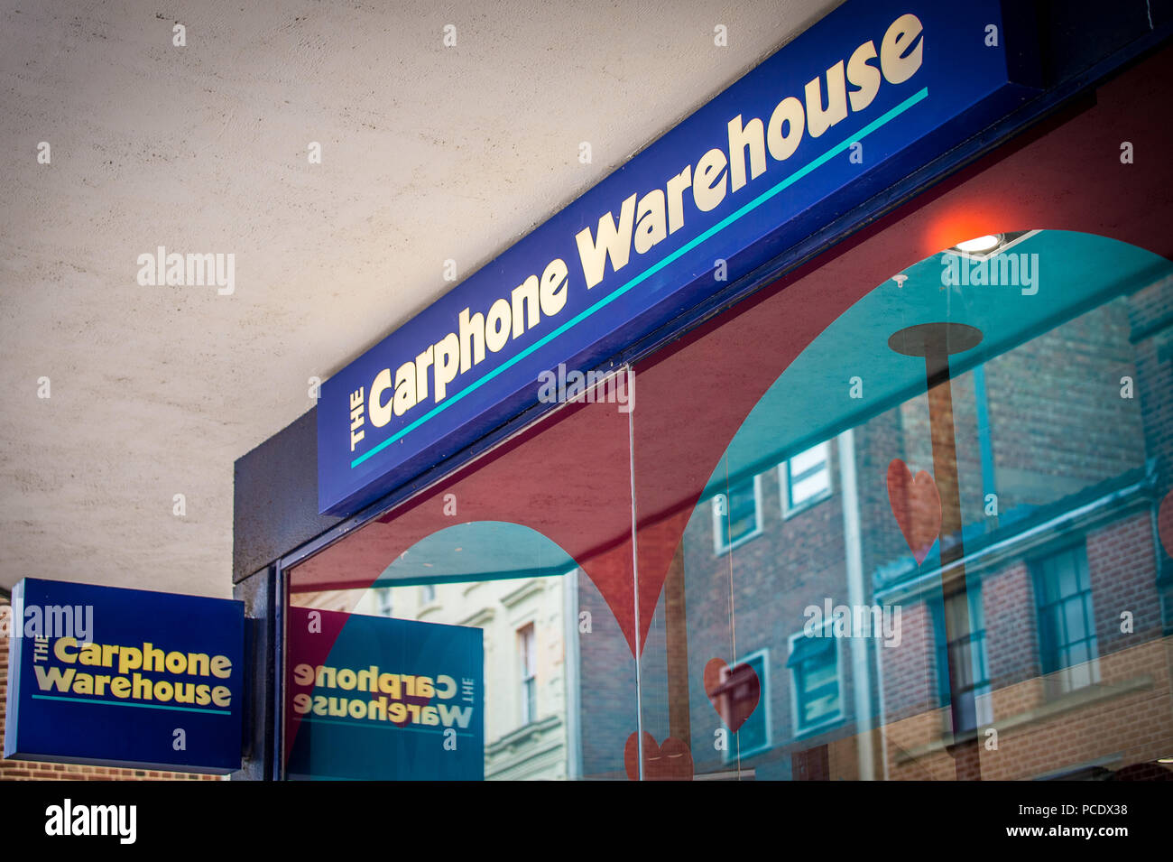 Carephone Warehouse Stock Photo