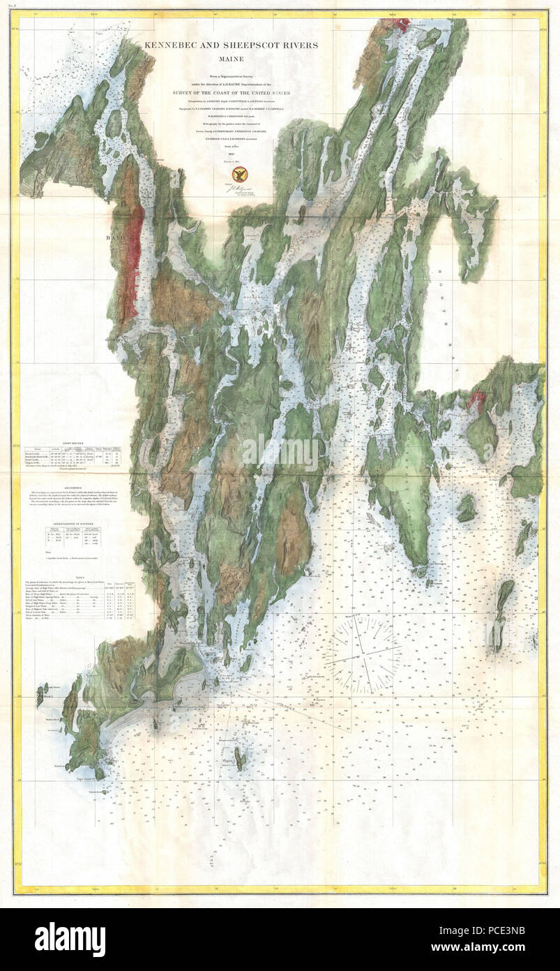Maine Coast Chart