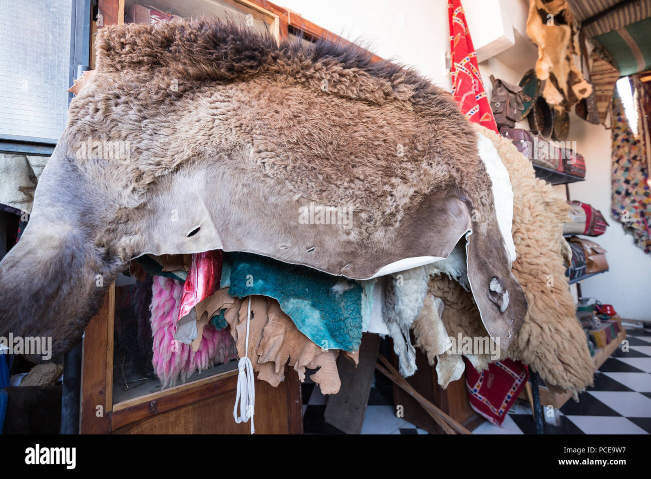 ornamental handmade objects made in Marrakech Stock Photo Alamy