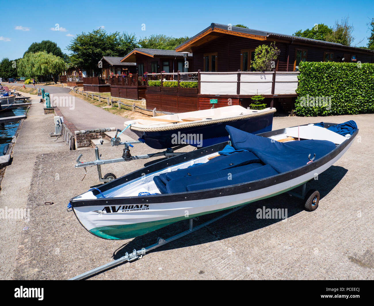Marina, Benson Waterfront, Benson, Oxfordshire, England, UK, GB Stock Photo Alamy