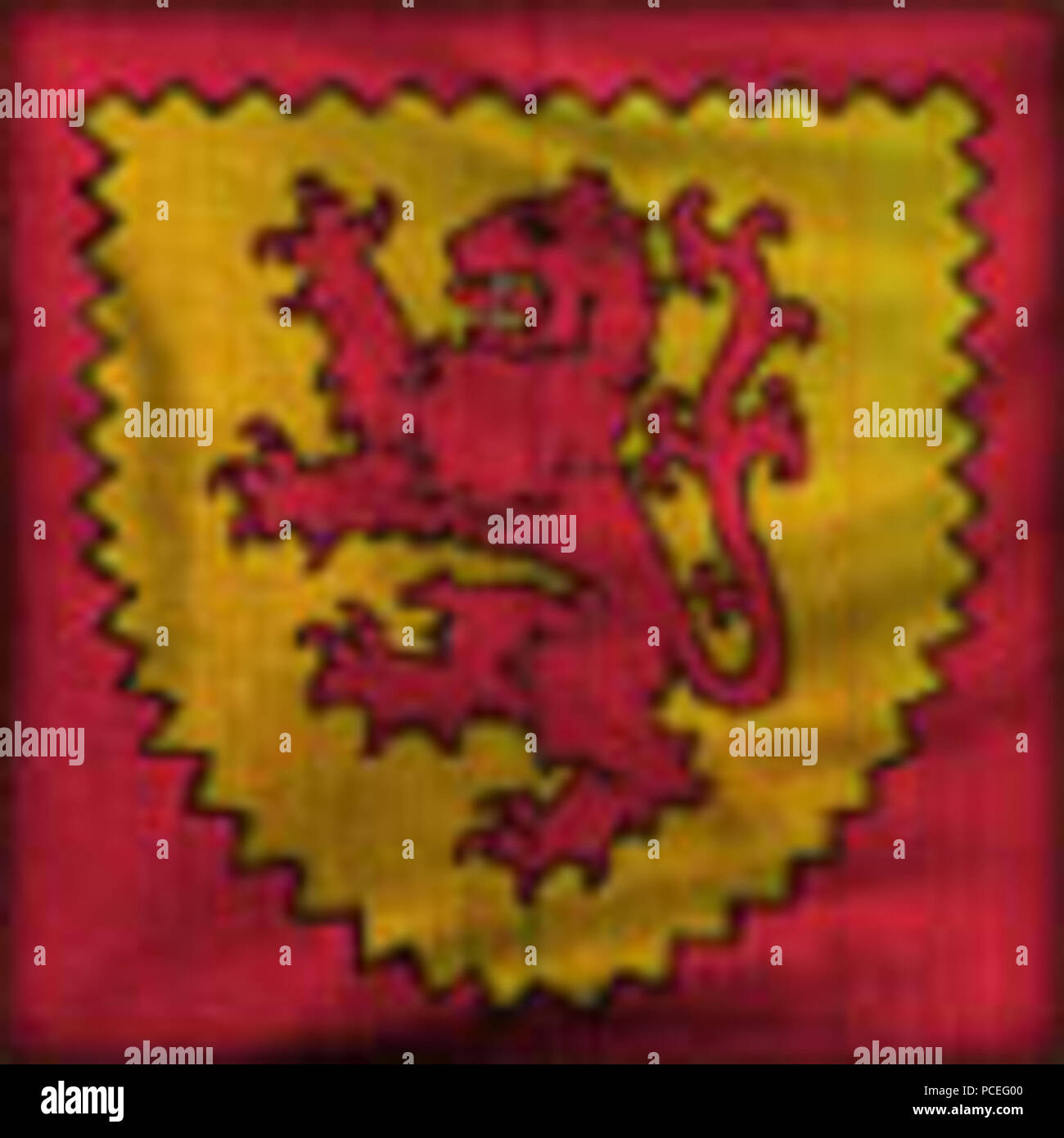 57 Armenian kingdom of Cilicia Flag Stock Photo