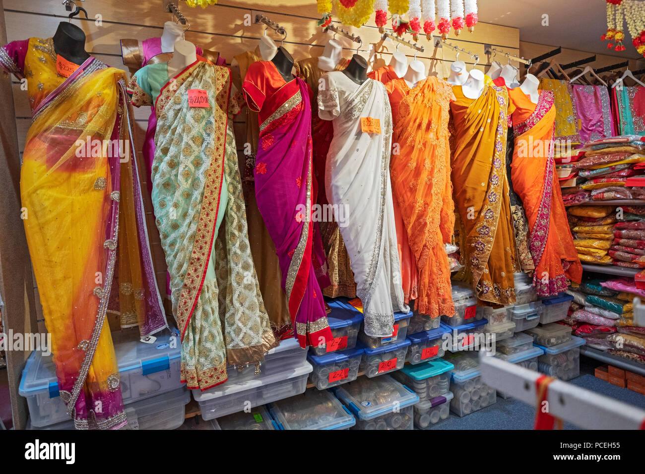 Hindu clothing shop