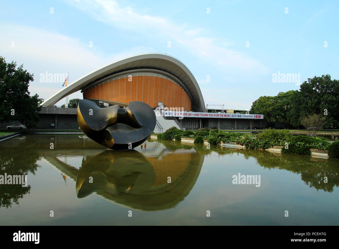 Haus der Kulturen der Welt. House of the world´s cultures. Stock Photo