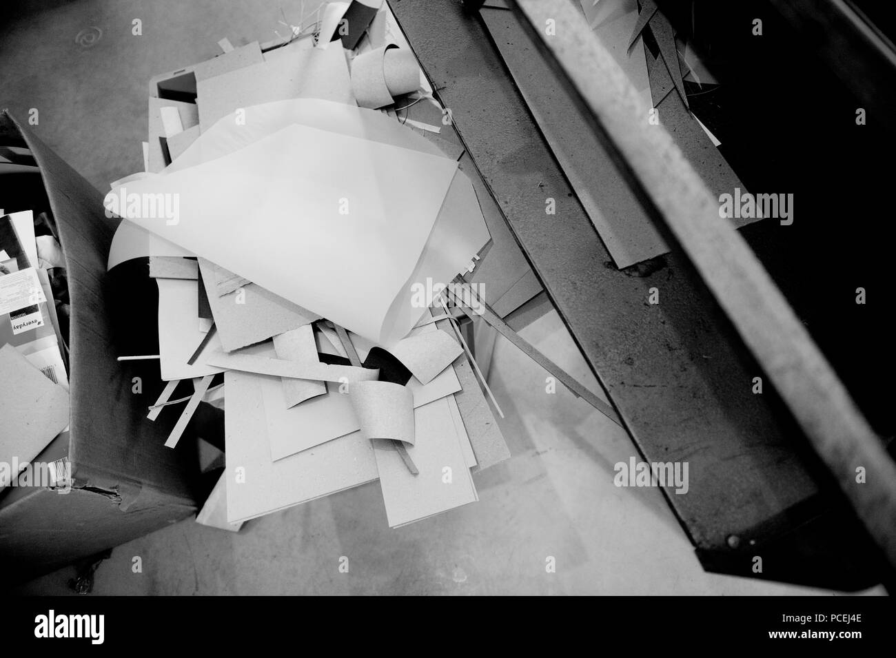 A book bindery in Hakendover (Belgium, 19/07/2011 Stock Photo Alamy