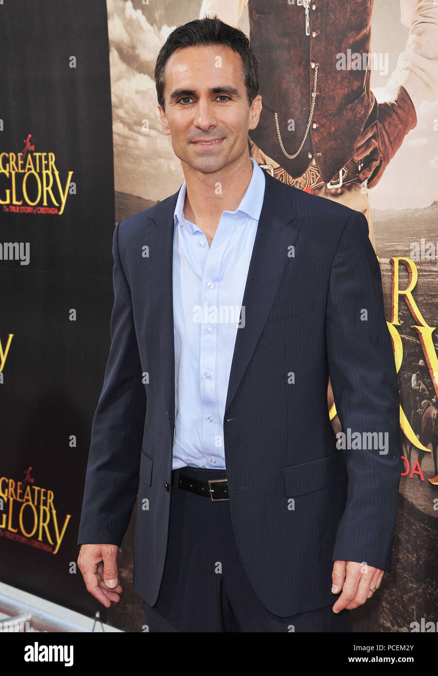 Nestor Carbonell at the For Greater Glory Premiere at the Academy Of
