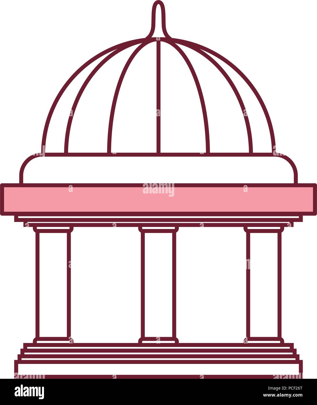 bank building isolated icon Stock Vector Image & Art - Alamy
