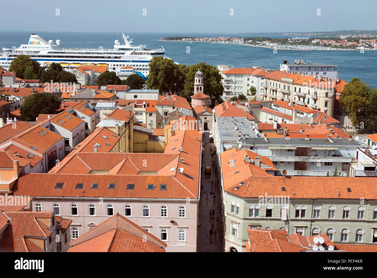Old town, Zadar, Croatia Stock Photo