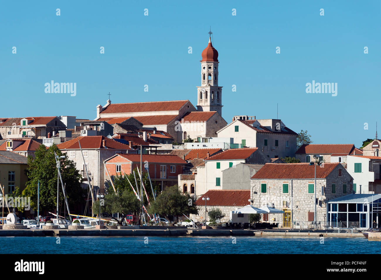 Betina, Murter Island, Dalmatia, Croatia Stock Photo