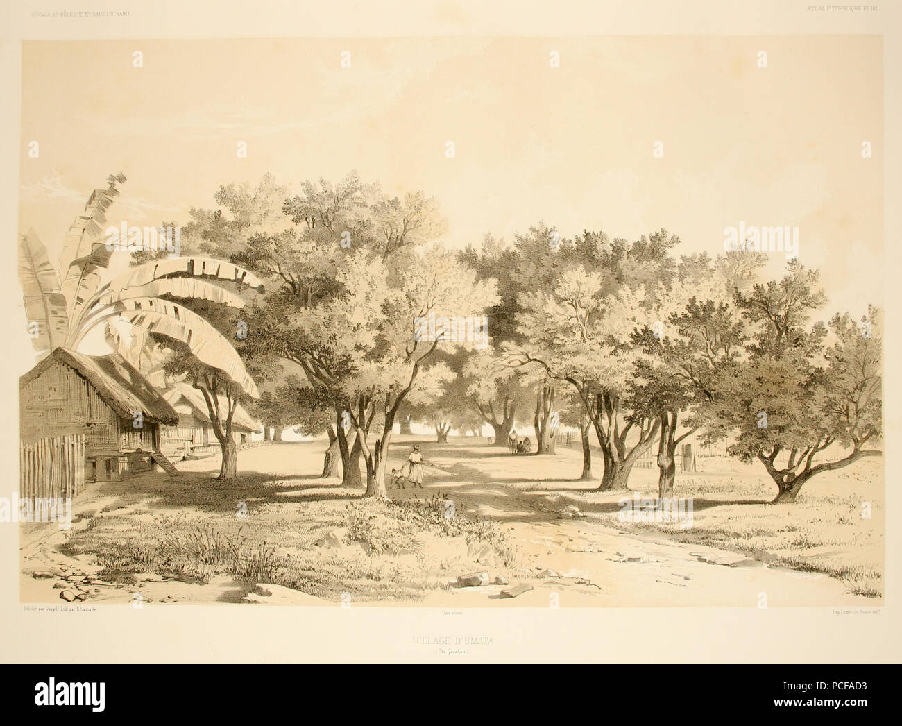 61 Atlas pittoresque pl 101 Stock Photo - Alamy