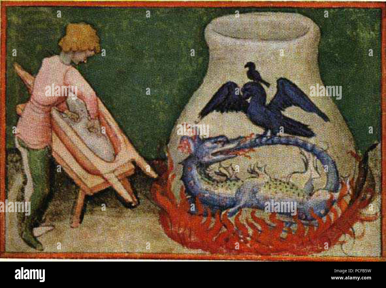 64 Aurora-dragon Stock Photo