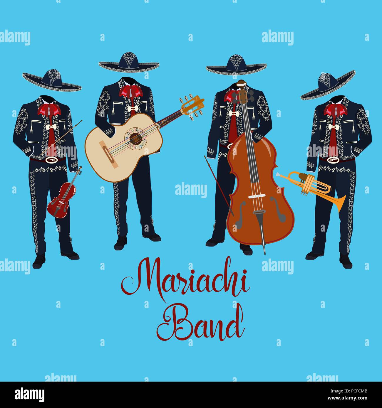 Mariachi instruments hi-res stock photography and images - Alamy