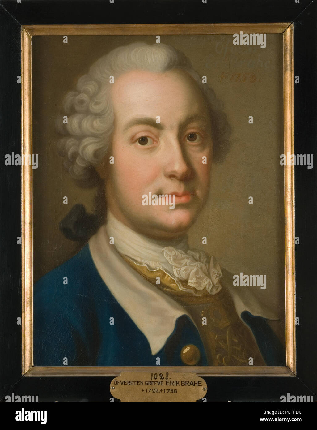 32 Erik Brahe, 1722-1756 (Magnus Hallman) - Nationalmuseum - 15698 Stock Photo