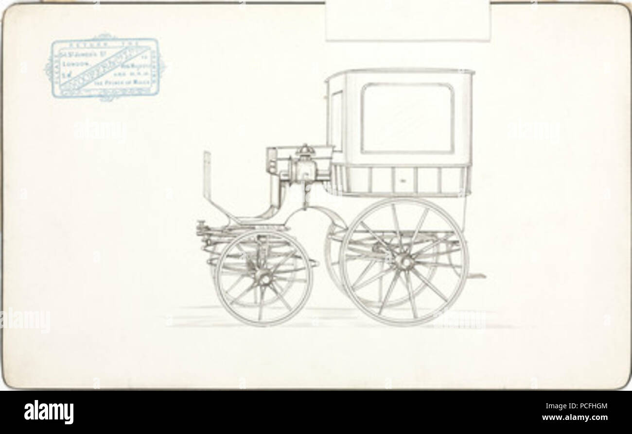 115 Carriage, 1850-1870 (2) Stock Photo