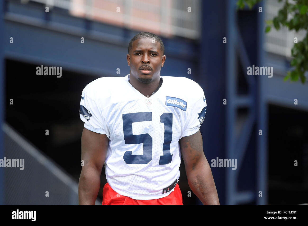 August 1, 2018: New England Patriots running back Sony Michel (51 ...