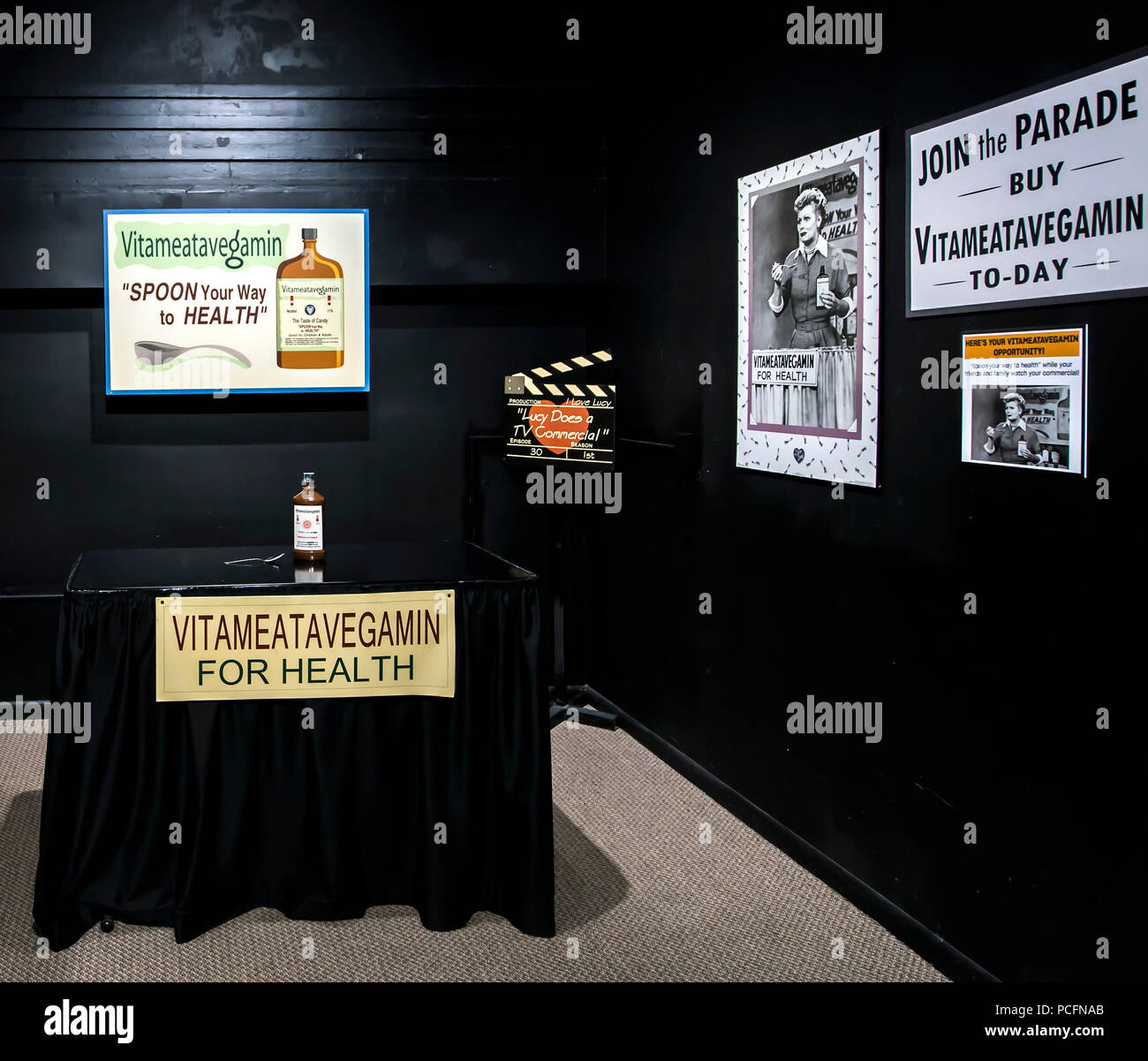 Jamestown, New York, USA. 01st Aug, 2018. Located in Lucille Ball's