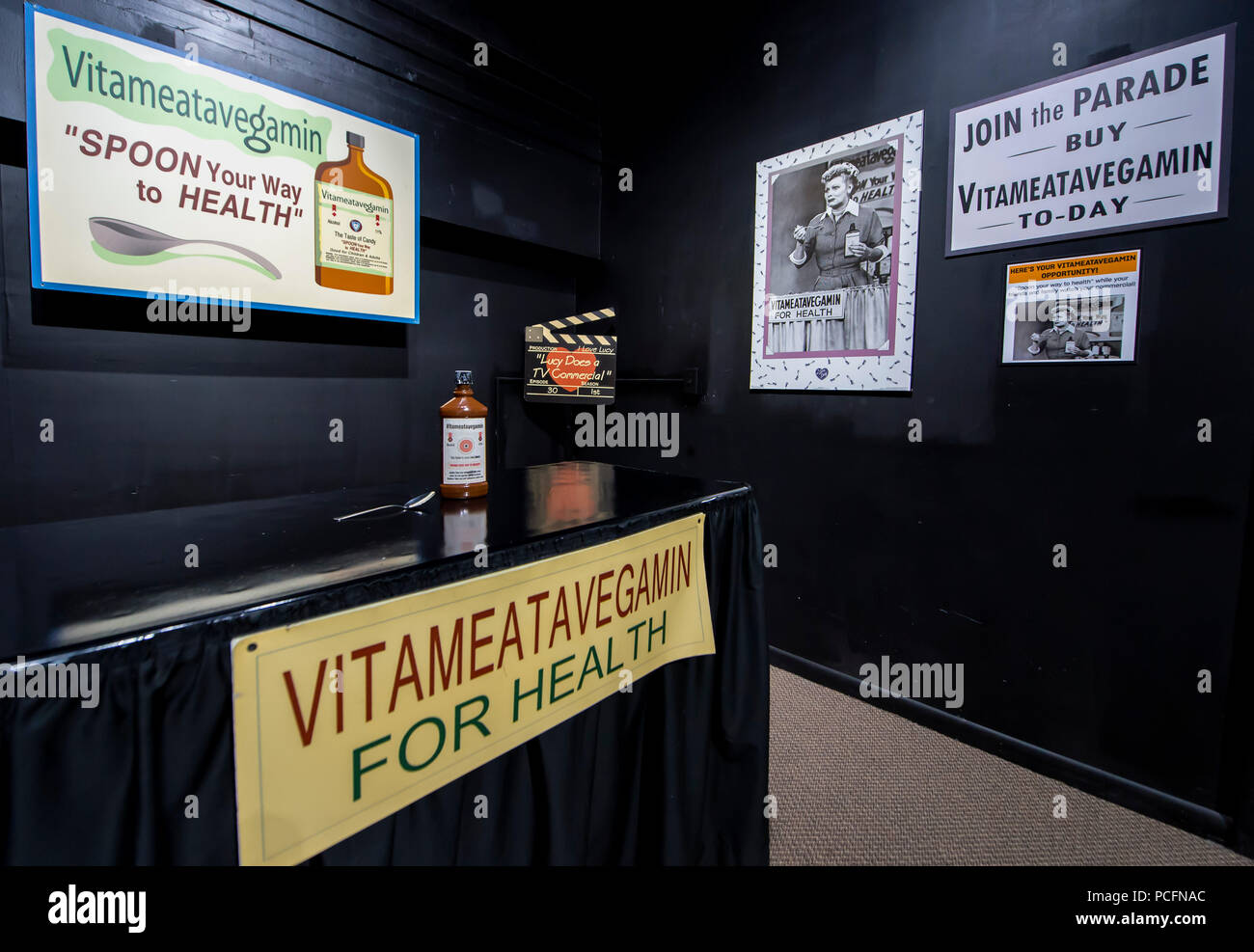 Jamestown, New York, USA. 01st Aug, 2018. Located in Lucille Ball's