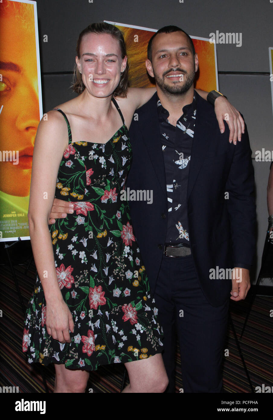 New York, USA. 1st Aug 2018. Kathleen Munroe, Mathew Shurka at The