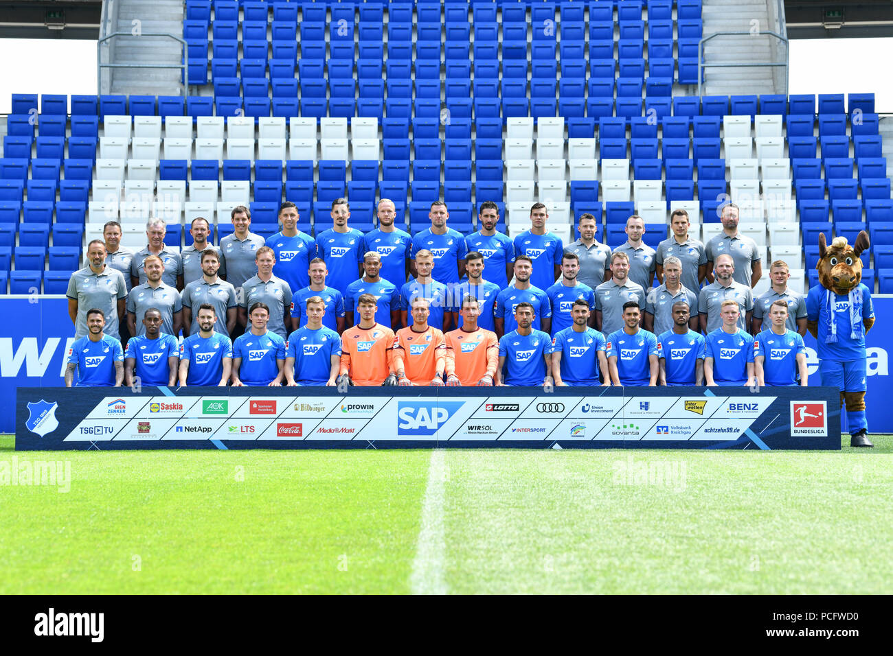 German Bundesliga, Official Photocall TSG 1899 Hoffenheim For Season ...