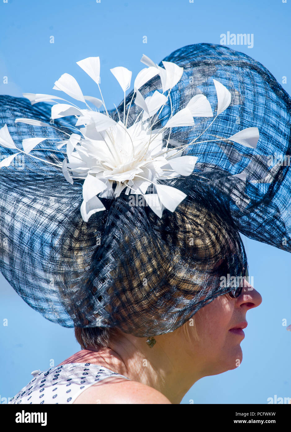 Glorious Goodwood Hats High Resolution Stock Photography and Images - Alamy