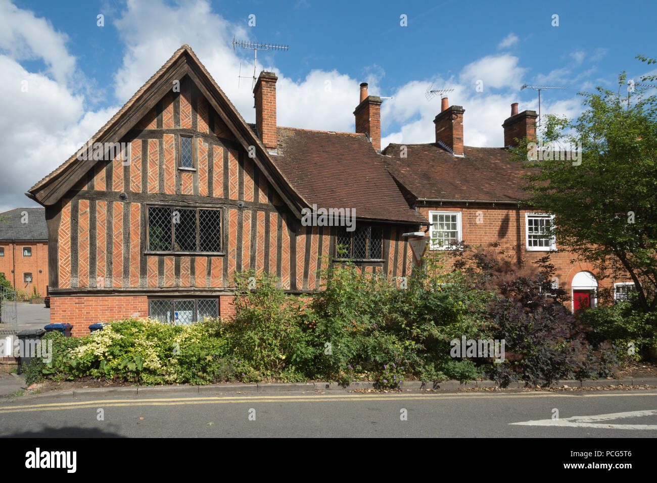 Old houses in Red Lion Lane in Farnham, Surrey, UK Stock Photo Alamy