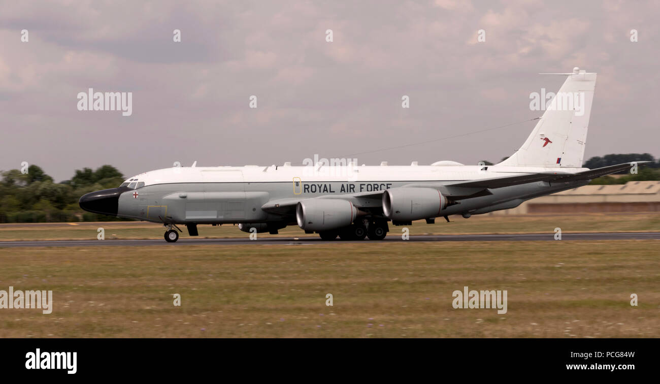 Boeing RC-135W Rivet Joint, Royal Air Force Stock Photo