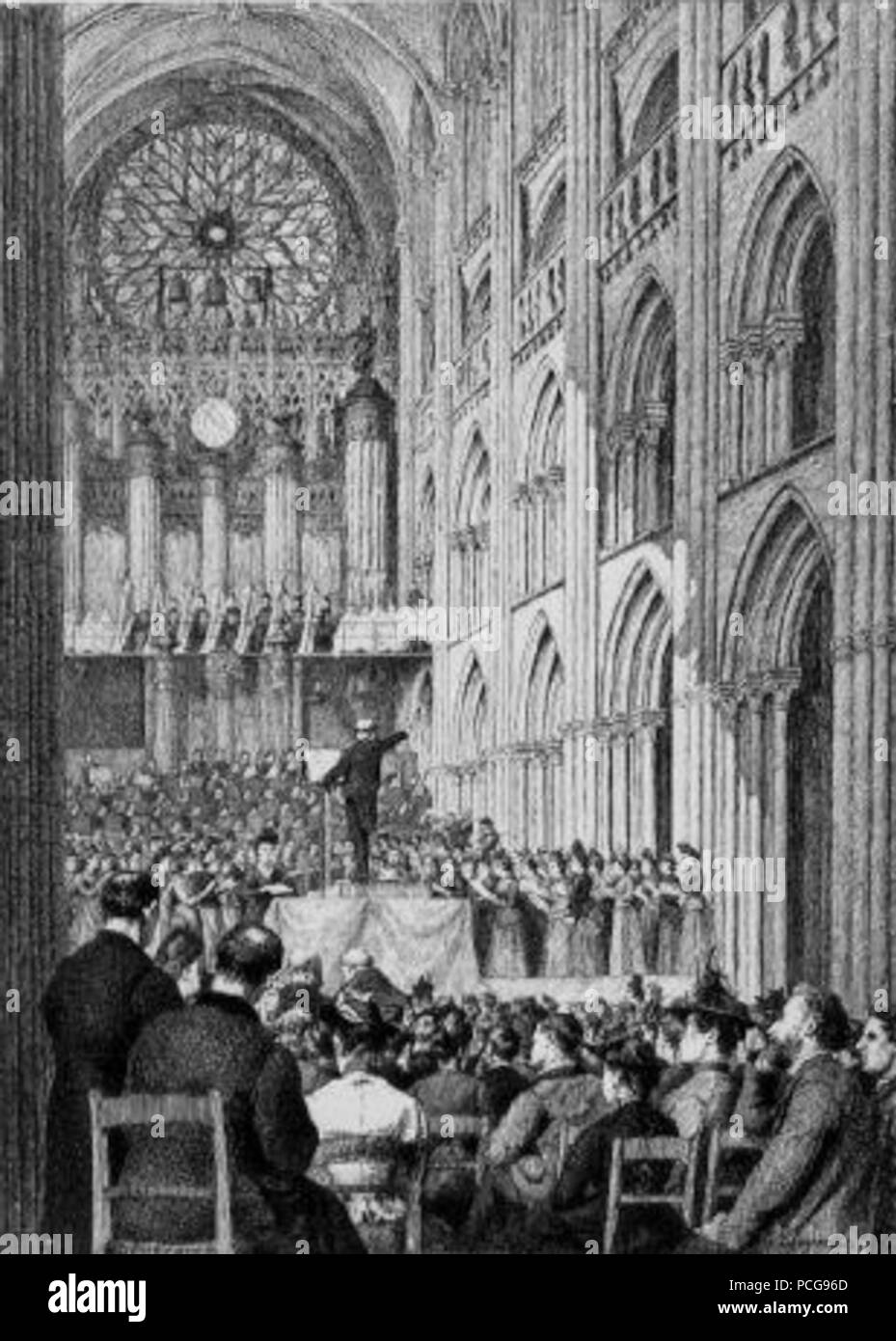 123 Charles Lamoureux, Église SaintEustache, Paris Stock Photo Alamy