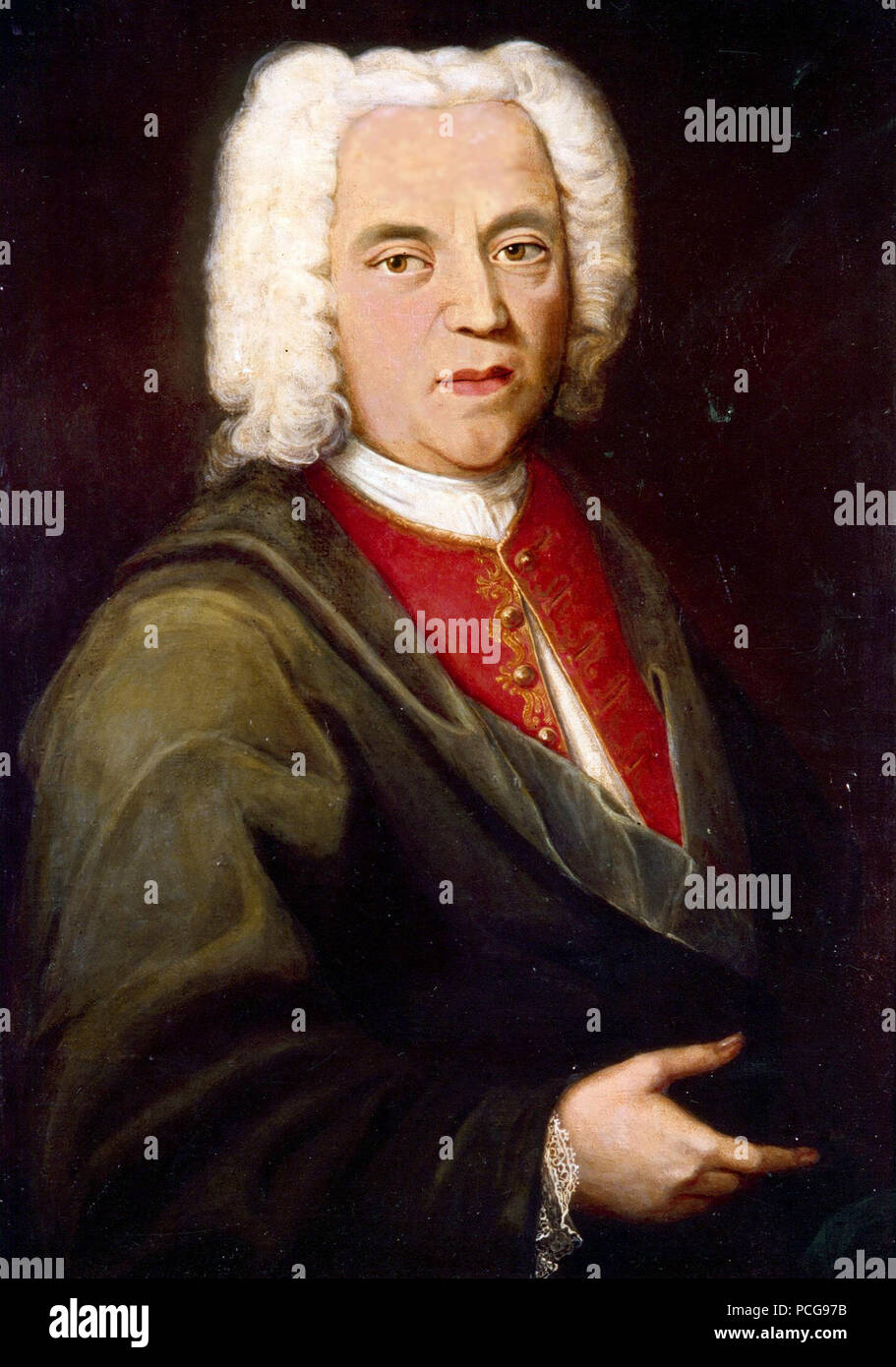 319 Johann Maria Farina 1685-1766 Stock Photo