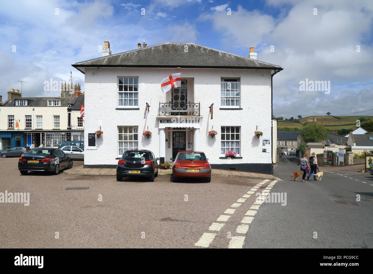 Ancient town of Colyton in East Devon Stock Photo